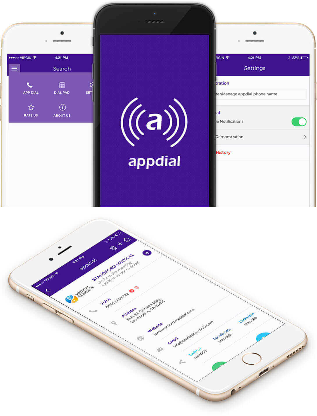 Appdial - Đơn giản hóa số điện thoại truyền thống