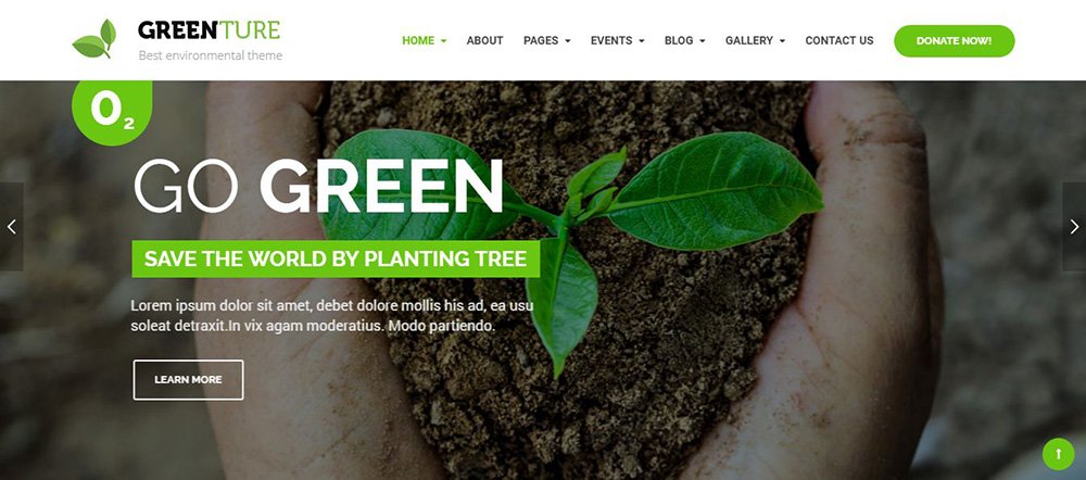 Thiết kế website môi trường
