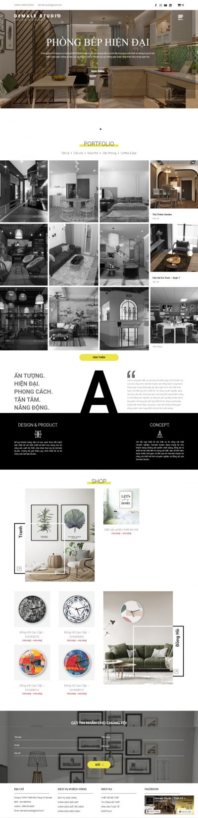 Demale Studio – Thiết kế, thi công nội thất