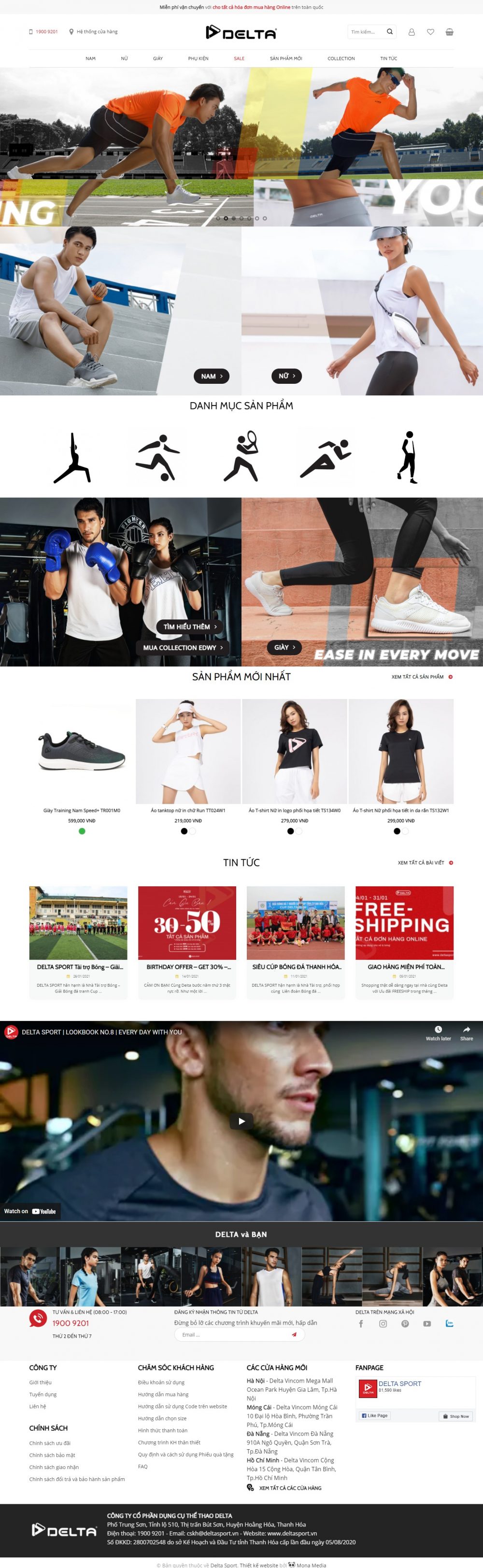 Delta Sport – Thời trang thể thao