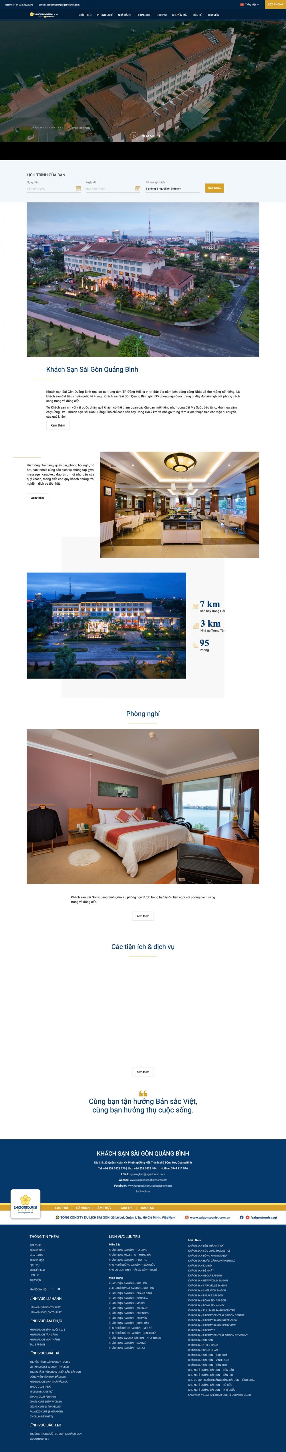 Khách sạn Sài Gòn – Quảng Bình