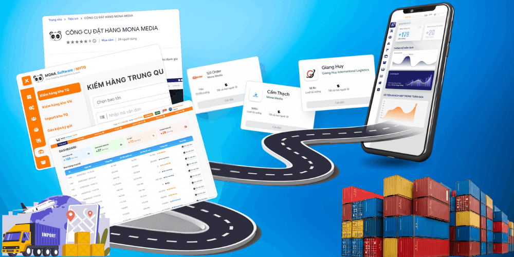 Quản lý vận chuyển hàng hoá trên website đặt hàng Trung Quốc